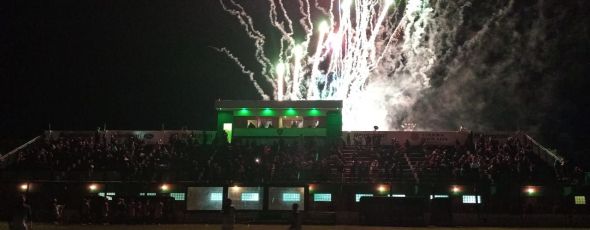 Estreno luminico del estadio